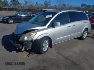 2008 Nissan Quest S z VIN 5N1BV28U08N119948, wystawiony jako IAAI lot #41738626 z przebiegiem 245 623 mil mil oraz . Historia ofert i sprzedaży dostępna na DreamBid. Obrazek 17.