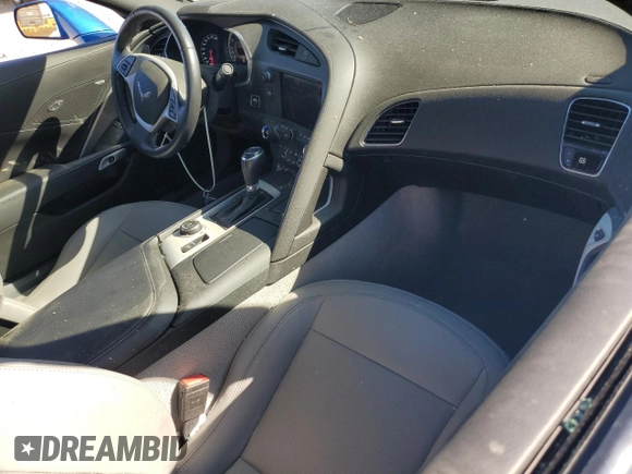 2015 Chevrolet Corvette 1LT with VIN 1G1YB2D71F5121186, listed as a Copart auction lot 58896784 with 11,017 mi miles and Salvage Title. Bid and sale history available at carsss.com. Image 8.