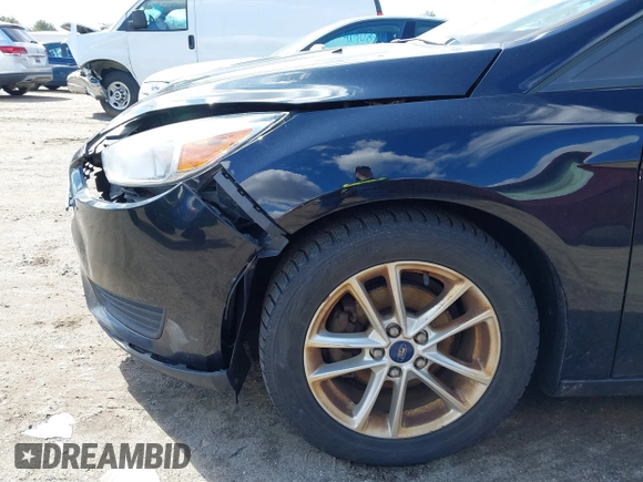 2016 Ford Focus SE with VIN 1FADP3F24GL248175, listed as a IAAI auction lot 41867019 with 135,471 mi miles. Bid and sale history available at carsss.com. Image 15.
