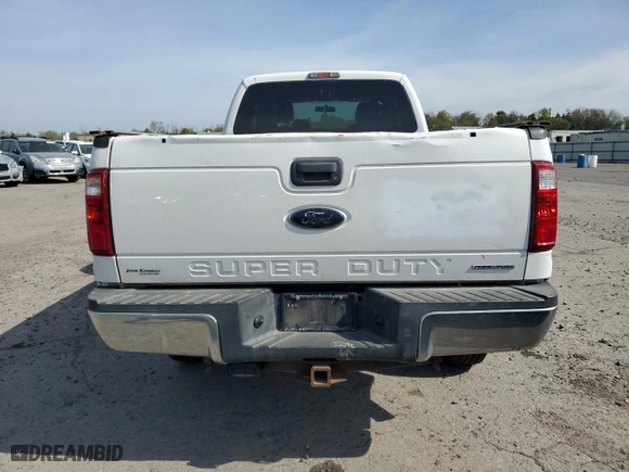 2016 Ford Super Duty F-250 SRW XLT with VIN 1FT7X2B67GEA87707, listed as a Copart auction lot 53876795 with 160,337 mi miles and Salvage Title. Bid and sale history available at carsss.com. Image 6.