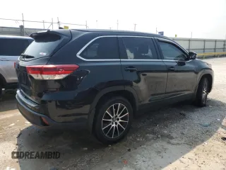 2018 Toyota Highlander SE with VIN 5TDJZRFH1JS884265, listed as a Copart auction lot 59542875 with 128,352 mi miles and Non repairable. Bid and sale history available at DreamBid. Image 3.