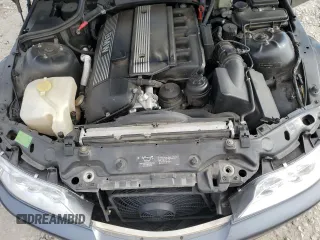 2001 BMW Z3 2.5i with VIN WBACN33451LM00633, listed as a Copart auction lot 78975674 with 123,047 mi miles and Salvage Title. Bid and sale history available at carsss.com. Image 11.
