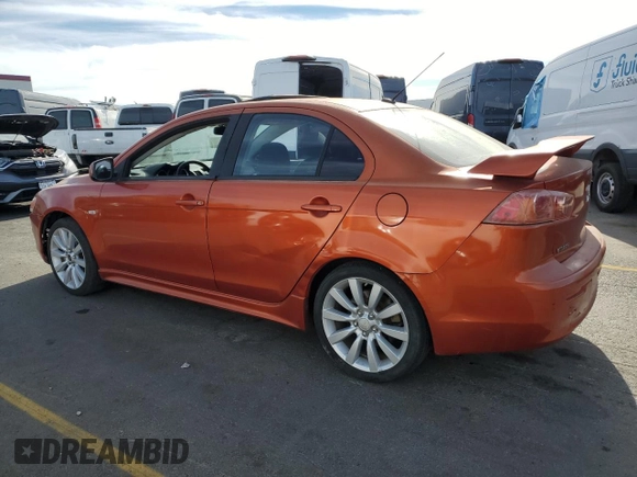 2009 Mitsubishi Lancer GTS with VIN JA3AU86W19U026176, listed as a Copart auction lot 75438734 with 95,565 mi miles and Clean Title. Bid and sale history available at carsss.com. Image 2.
