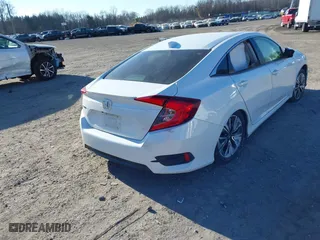 2018 Honda Civic Sedan EX-T with VIN JHMFC1F35JX020163, listed as a IAAI auction lot 41338015 with 86,079 mi miles. Bid and sale history available at carsss.com. Image 4.