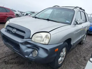 2005 Hyundai Santa Fe GLS with VIN KM8SC73E45U878509, listed as a IAAI auction lot 41776048 with 171,478 mi miles. Bid and sale history available at carsss.com. Image 2.
