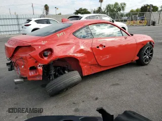 2023 Toyota GR86 with VIN JF1ZNBC15P8752030, listed as a Copart auction lot 70079614 with 31,754 mi miles and Salvage Title. Bid and sale history available at carsss.com. Image 3.