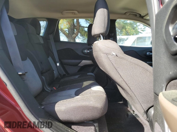 2018 Jeep Cherokee Latitude with VIN 1C4PJLCB6JD620128, listed as a Copart auction lot 49167245 with 94,352 mi miles and Salvage title. Bid and sale history available at DreamBid. Image 10.