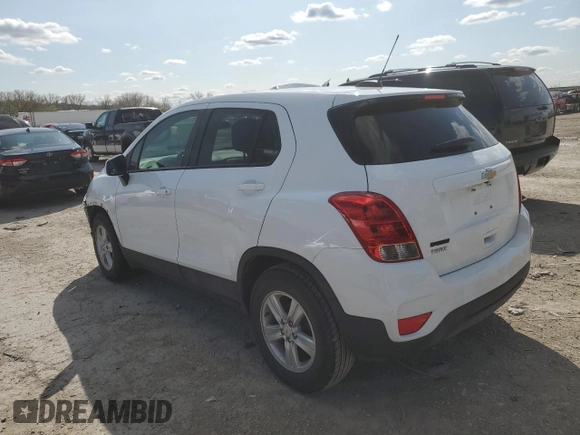 2021 Chevrolet Trax LS with VIN KL7CJKSB4MB312897, listed as a Copart auction lot 50985685 with 69,822 mi miles and Salvage title. Bid and sale history available at DreamBid. Image 2.