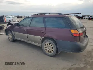 2000 Subaru Legacy Outback Limited z VIN 4S3BH6865Y7605664, wystawiony jako Copart lot #50574195 z przebiegiem 141 501 mil mil oraz Szkoda całkowita • Salvage title. Historia ofert i sprzedaży dostępna na DreamBid. Obrazek 2.