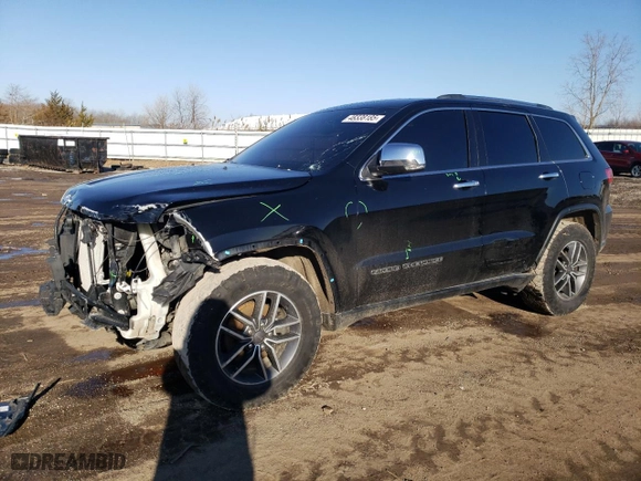 2019 Jeep Grand Cherokee Limited X with VIN 1C4RJFBG1KC784529, listed as a Copart auction lot 48338185 with 75,727 mi miles and Salvage Title. Bid and sale history available at carsss.com. Image 1.