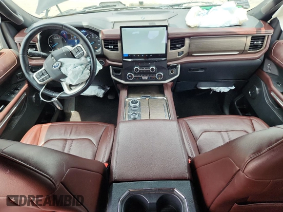2022 Ford Expedition Max Limited z VIN 1FMJK2AT2NEA57566, wystawiony jako Copart lot #58993535 z przebiegiem 130 913 mil mil oraz Szkoda całkowita • Salvage title. Historia ofert i sprzedaży dostępna na DreamBid. Obrazek 8.