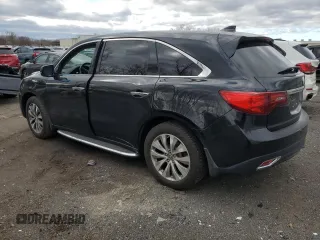2016 Acura MDX w/Tech with VIN 5FRYD4H46GB053849, listed as a Copart auction lot 53249525 with 67,717 mi miles and Salvage Title. Bid and sale history available at carsss.com. Image 2.