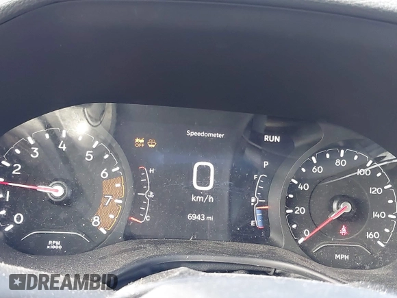 2024 Jeep Compass Sport z VIN 3C4NJDAN2RT157145, wystawiony jako IAAI lot #41456201 z przebiegiem 6 943 mil mil oraz . Historia ofert i sprzedaży dostępna na DreamBid. Obrazek 7.