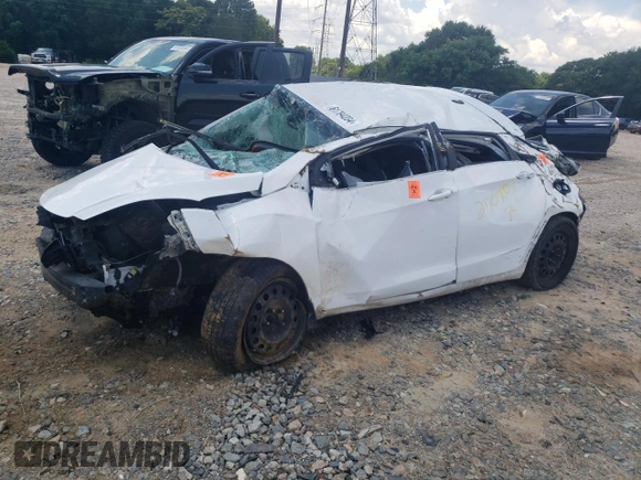 2016 Hyundai Elantra GT with VIN KMHD35LH6GU282795, listed as a Copart auction lot 61794234 with 0 mi miles and Salvage Title. Bid and sale history available at carsss.com. Image 1.