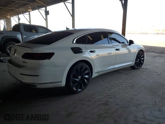 2019 Volkswagen Arteon SEL R-Line z VIN WVWSR7AN4KE027662, wystawiony jako Copart lot #54977374 z przebiegiem 47 177 mil mil oraz Szkoda całkowita • Salvage title. Historia ofert i sprzedaży dostępna na DreamBid. Obrazek 3.