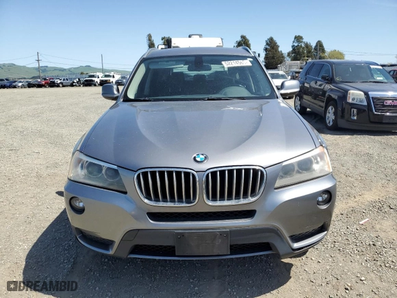 2011 BMW X3 28i with VIN 5UXWX5C59BL714199, listed as a Copart auction lot 52214565 with 195,591 mi miles and Clean Title. Bid and sale history available at carsss.com. Image 5.