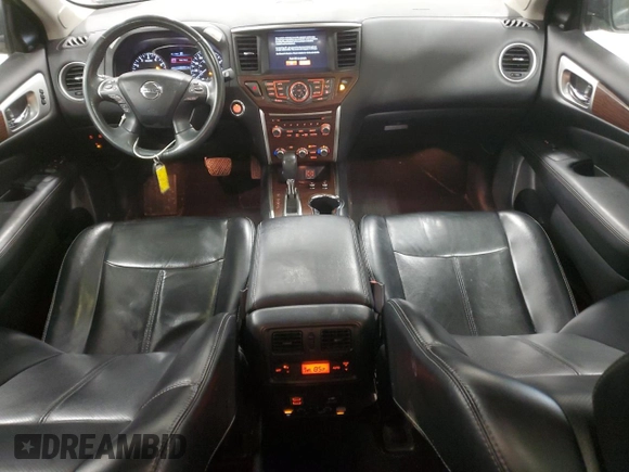 2018 Nissan Pathfinder SL z VIN 5N1DR2MM1JC626412, wystawiony jako Copart lot #88557915 z przebiegiem 62 818 mil mil oraz Szkoda całkowita • Salvage title. Historia ofert i sprzedaży dostępna na DreamBid. Obrazek 8.