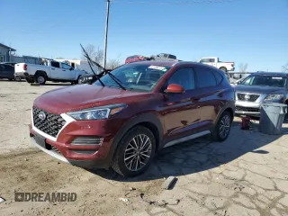 2019 Hyundai Tucson Night with VIN KM8J33AL5KU023383, listed as a Copart auction lot 43185825 with 121,915 mi miles and Clean Title. Bid and sale history available at carsss.com. Image 1.
