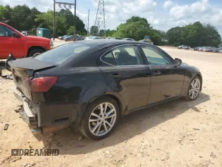 2006 Lexus IS 250 with VIN JTHBK262062006027, listed as a Copart auction lot 52679345 with 232,564 mi miles and Salvage Title. Bid and sale history available at DreamBid. Image 3.