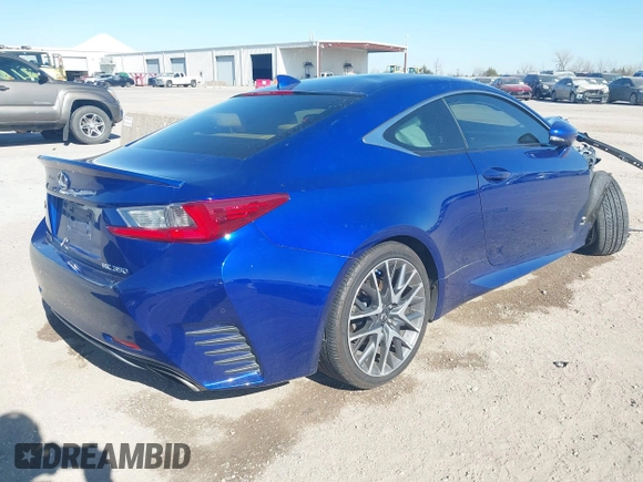 2015 Lexus RC 350 F Sport z VIN JTHHE5BC3F5009603, wystawiony jako IAAI lot #41408584 z przebiegiem 109 962 mil mil oraz . Historia ofert i sprzedaży dostępna na DreamBid. Obrazek 4.