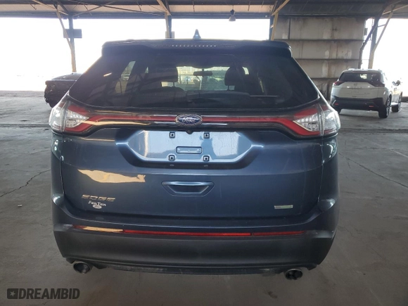 2018 Ford Edge SE with VIN 2FMPK3G91JBC60885, listed as a Copart auction lot 46888685 with 30,120 mi miles and Salvage Title. Bid and sale history available at carsss.com. Image 6.