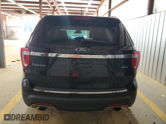 2018 Ford Explorer Limited with VIN 1FM5K8F81JGB67127, listed as a Copart auction lot 65184885 with 156,381 mi miles and Clean title. Bid and sale history available at DreamBid. Image 6.