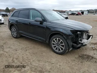 2022 Audi Q7 Premium Plus with VIN WA1LJBF76ND016305, listed as a Copart auction lot 84817174 with 46,895 mi miles and Salvage title. Bid and sale history available at DreamBid. Image 4.