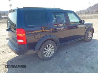 2008 Land Rover LR3 SE with VIN SALAE25418A442510, listed as a IAAI auction lot 41779200 with 0 mi miles. Bid and sale history available at carsss.com. Image 4.