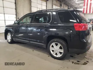 2011 GMC Terrain SLT-1 with VIN 2CTFLVEC2B6437675, listed as a Copart auction lot 76407814 with 125,283 mi miles and Salvage Title. Bid and sale history available at carsss.com. Image 2.