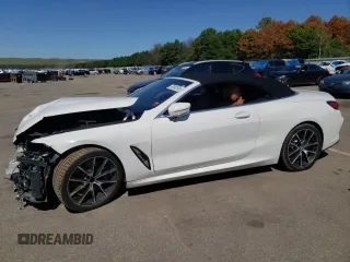 2019 BMW 8 Series M850i xDrive with VIN WBAFY4C54KBX29981, listed as a Copart auction lot 67390193 with 0 mi miles. Bid and sale history available at carsss.com. Image 1.