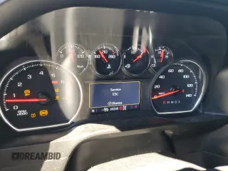 2021 Chevrolet Silverado 1500 LT Trail Boss with VIN 3GCPYFEL8MG420605, listed as a Copart auction lot 46255365 with 39,245 mi miles and Salvage Title. Bid and sale history available at DreamBid. Image 9.