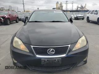 2008 Lexus IS with VIN JTHBK262482071014, listed as a Copart auction lot 53658945 with 127,798 mi miles and Salvage Title. Bid and sale history available at carsss.com. Image 5.