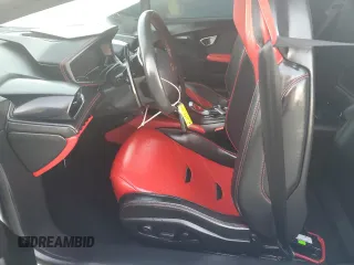 2020 Lamborghini Huracan z VIN ZHWUT5ZF5LLA15099, wystawiony jako Copart lot #79266654 z przebiegiem Nie podano mil oraz Nie do naprawy. Historia ofert i sprzedaży dostępna na DreamBid. Obrazek 7.