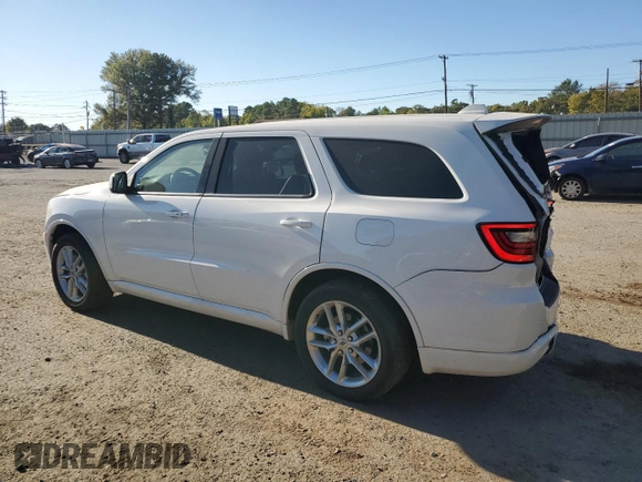 2022 Dodge Durango GT Plus with VIN 1C4RDJDG4NC205948, listed as a Copart auction lot 75867294 with 68,612 mi miles and Salvage title. Bid and sale history available at DreamBid. Image 2.