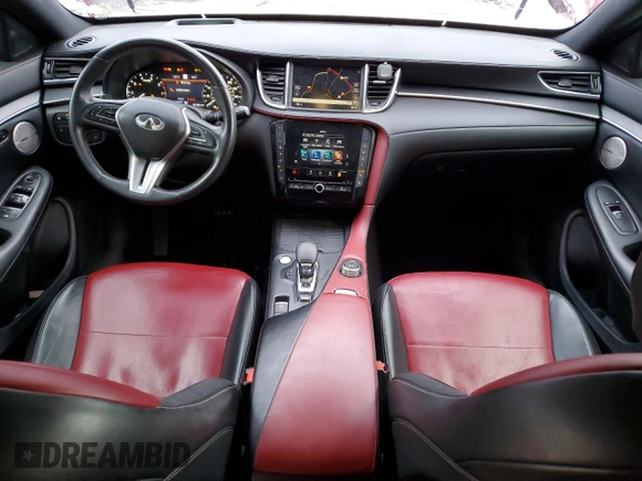 2022 Infiniti QX55 Sensory z VIN 3PCAJ5L36NF100049, wystawiony jako Copart lot #45085895 z przebiegiem 75 947 mil mil oraz Szkoda całkowita • Salvage title. Historia ofert i sprzedaży dostępna na DreamBid. Obrazek 8.
