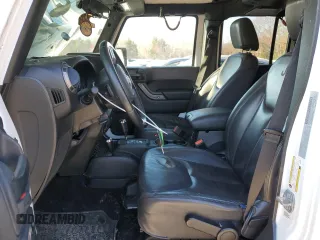 2018 Jeep Wrangler JK Unlimited Sport with VIN 1C4BJWDG8JL806555, listed as a Copart auction lot 87868855 with 57,150 mi miles and Salvage Title. Bid and sale history available at carsss.com. Image 7.