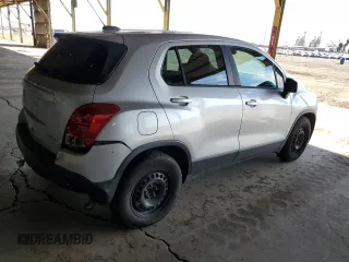 2015 Chevrolet Trax LS with VIN KL7CJKSB4FB256897, listed as a Copart auction lot 54090835 with 117,981 mi miles and Clean Title. Bid and sale history available at carsss.com. Image 3.