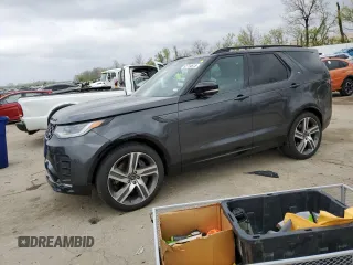 2023 Land Rover Discovery HSE R-Dynamic z VIN SALRM4EU8P2484036, wystawiony jako Copart lot #52734515 z przebiegiem 18 228 mil mil oraz Szkoda całkowita • Salvage title. Historia ofert i sprzedaży dostępna na DreamBid. Obrazek 1.