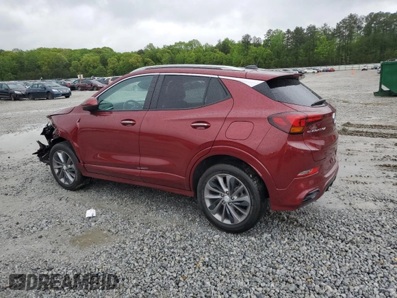 2023 Buick Encore GX Select with VIN KL4MMDSL3PB044751, listed as a Copart auction lot 52316035 with 20,452 mi miles and Salvage title. Bid and sale history available at DreamBid. Image 2.
