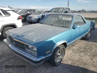 1987 Chevrolet El Camino z VIN 3GCCW80Z9HS905561, wystawiony jako Copart lot #75401604 z przebiegiem 32 958 mil mil oraz Szkody całkowita. Historia ofert i sprzedaży dostępna na DreamBid. Obrazek 1.
