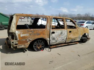2014 Ford Expedition Max XLT with VIN 1FMJK1H55EEF43287, listed as a Copart auction lot 53469165 with Not provided miles and Non repairable. Bid and sale history available at DreamBid. Image 3.