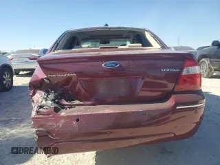 2007 Ford Five Hundred Limited with VIN 1FAHP25107G150712, listed as a Copart auction lot 82092544 with 202,034 mi miles and Salvage Title. Bid and sale history available at carsss.com. Image 6.