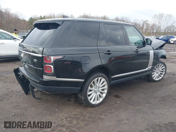 2021 Land Rover Range Rover Westminster z VIN SALGS2RU3MA422587, wystawiony jako IAAI lot #42017597 z przebiegiem 69 782 mil mil oraz . Historia ofert i sprzedaży dostępna na DreamBid. Obrazek 4.