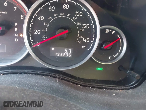 2006 Subaru Legacy Special with VIN 4S3BL626967218748, listed as a IAAI auction lot 41463914 with 193,236 mi miles and . Bid and sale history available at DreamBid. Image 16.