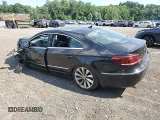 2013 Volkswagen CC VR6 Lux with VIN WVWHU7AN3DE504707, listed as a Copart auction lot 61265024 with 0 mi miles and Salvage Title. Bid and sale history available at carsss.com. Image 2.