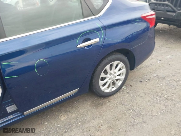 2019 Nissan Sentra S with VIN 3N1AB7AP5KY436728, listed as a IAAI auction lot 41698523 with 93,912 mi miles. Bid and sale history available at carsss.com. Image 6.