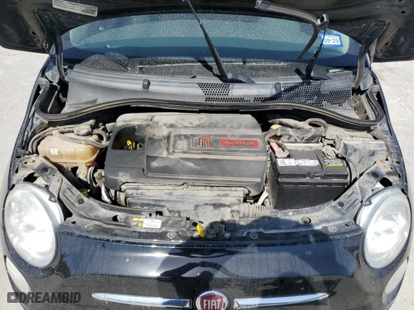 2015 FIAT 500 Pop with VIN 3C3CFFAR0FT753569, listed as a Copart auction lot 45647615 with NaN miles and Salvage Title. Bid and sale history available at carsss.com. Image 11.