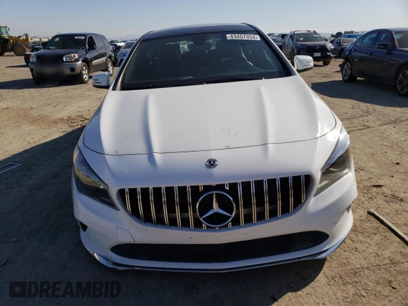 2019 Mercedes-Benz CLA with VIN WDDSJ4EB4KN742081, listed as a Copart auction lot 43457353 with 35,234 mi miles. Bid and sale history available at carsss.com. Image 5.