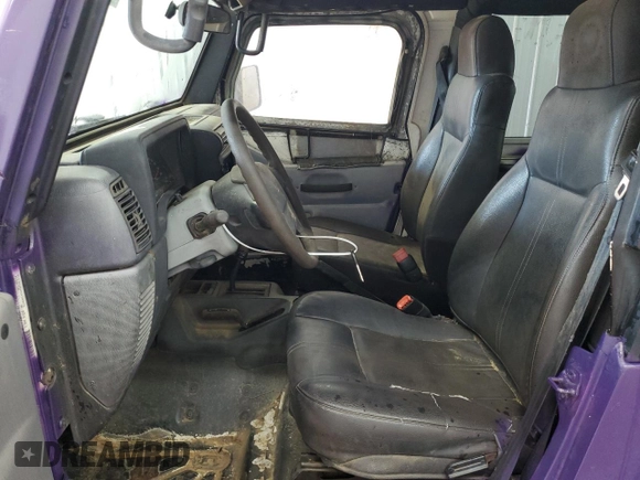 2004 Jeep Wrangler X with VIN 1J4FA39S64P734226, listed as a Copart auction lot 59389795 with 107,373 mi miles and Clean title. Bid and sale history available at DreamBid. Image 7.