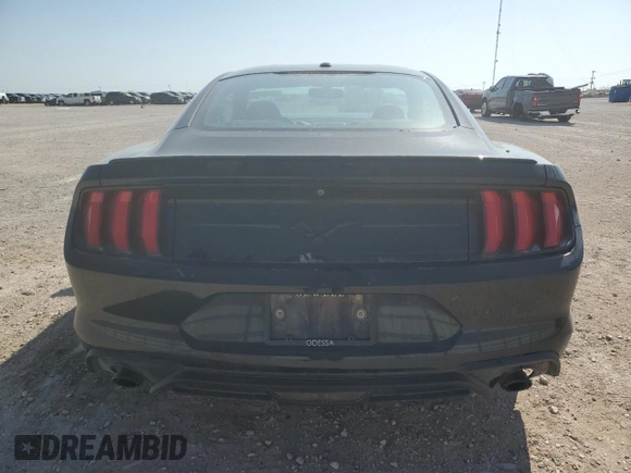 2019 Ford Mustang EcoBoost with VIN 1FA6P8TH2K5112042, listed as a Copart auction lot 53453085 with 107,923 mi miles and Salvage Title. Bid and sale history available at carsss.com. Image 6.